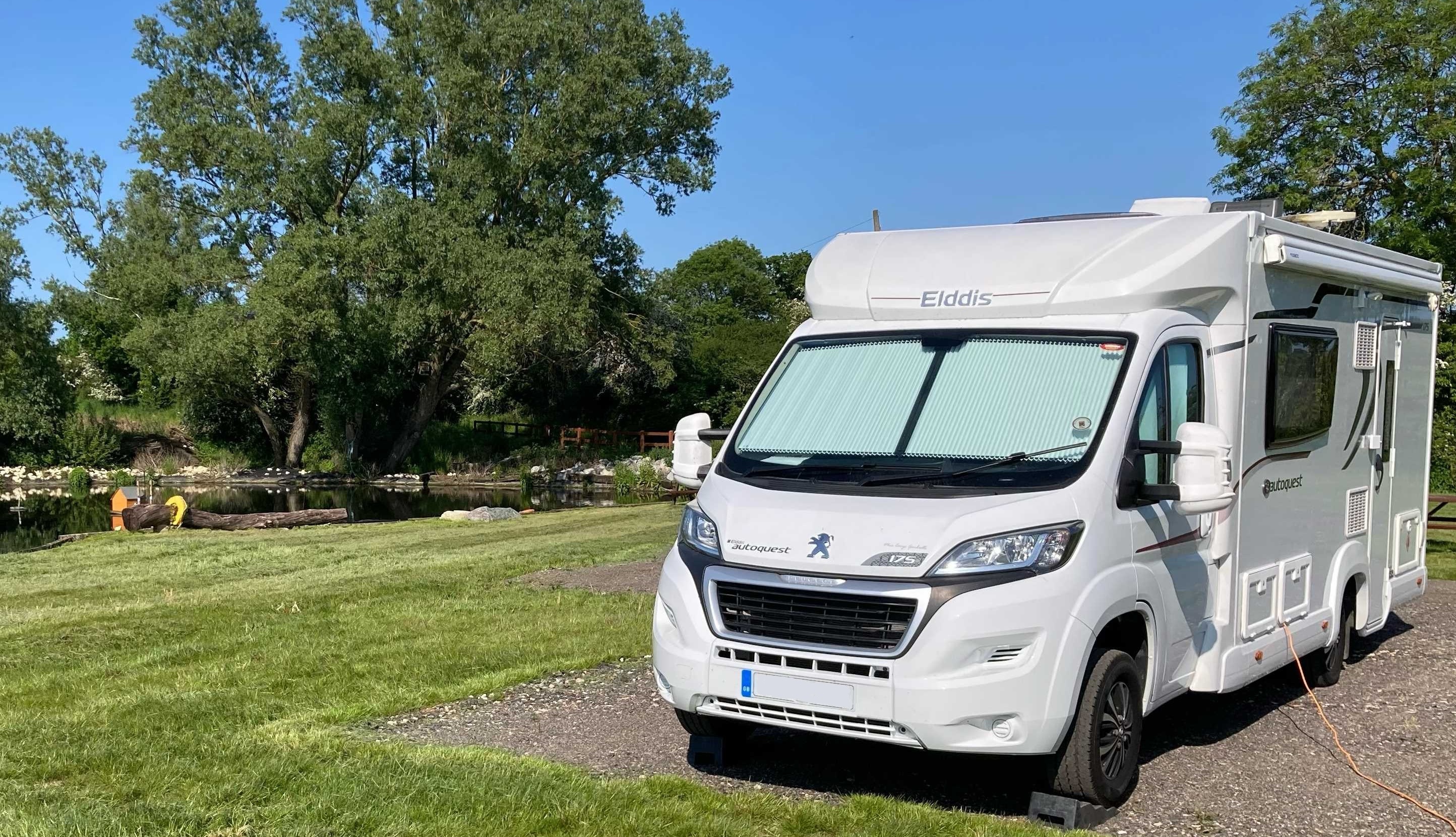 Motorhome Near Lake